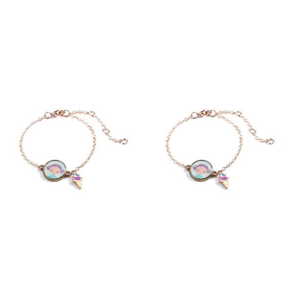 2x Djeco Tutti Tinyly 13cm Bracelet Kids/Children Wrist Fashion Jewellery 4y+
