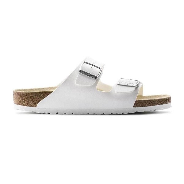 Birkenstock Arizona Birko-Flor Sandals - Regular - White EU 44