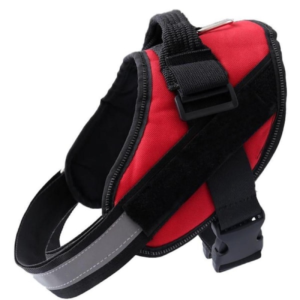 No Pull Dog Harness Reflective Adjustable Pet Vest for Medium Dogs with Handle