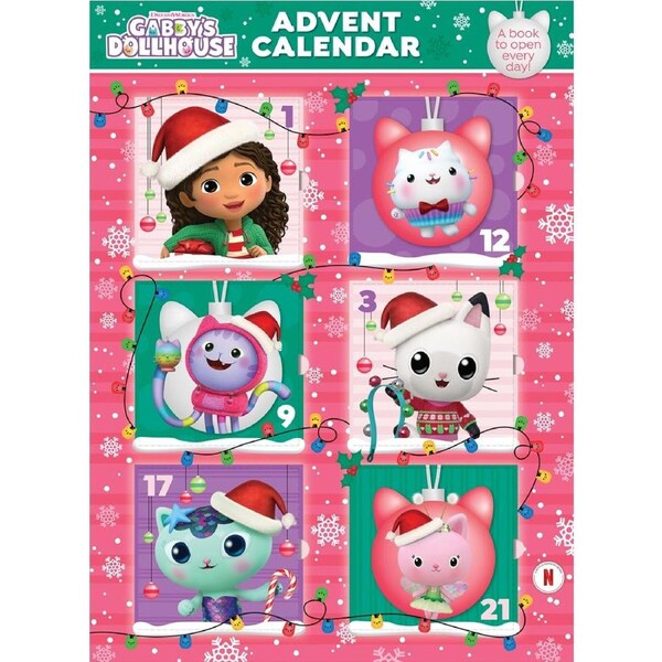 Gabby's Dollhouse: Advent Calendar (Dreamworks) Paperback Book