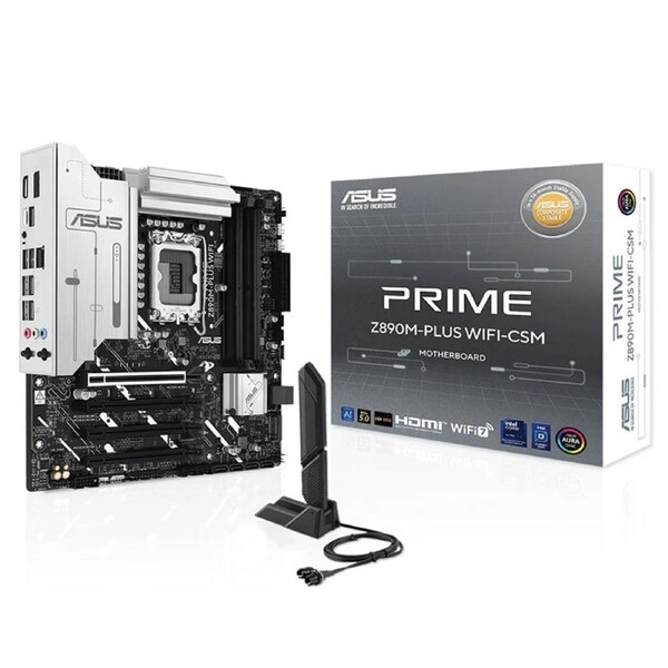 Asus Prime Z890M-PLUS WiFi-CSM LGA 1851 mATX Motherboard (PRIME Z890M-PLUS WIFI-CSM)