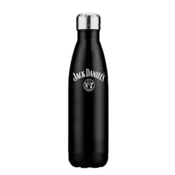 JD Water Bottle - Stainless Steel - 500ml - Jack Daniels
