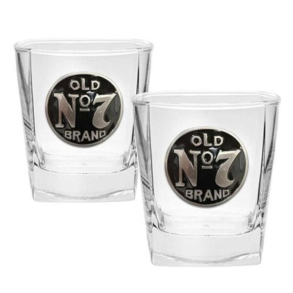 Jack Daniels - Spirit Glass Set - Set of Two - Gift Boxed