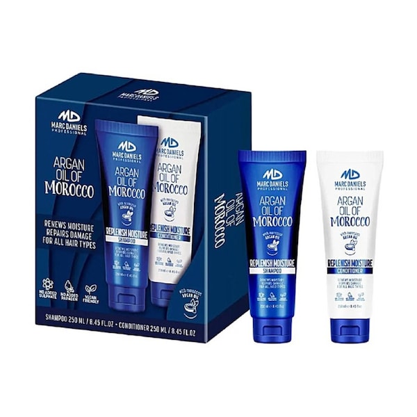 Marc Daniels Argan Oil Replenish Moisture Shampoo & Conditioner Set 250ml