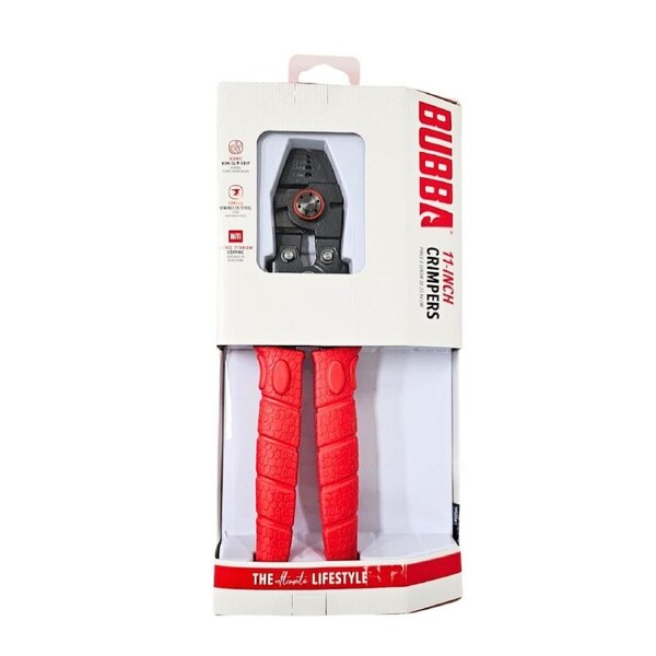 Bubba 11" Marine Stainless Steel Crimpers Non-slip Grip (U-1188126)