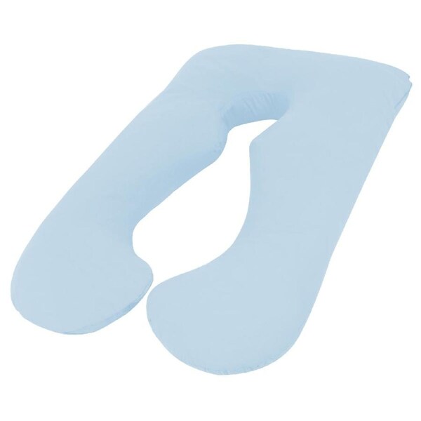 Woolcomfort Aus Made Maternity Pregnancy Nursing Sleeping Body Pillow Pillowcase Included Sky