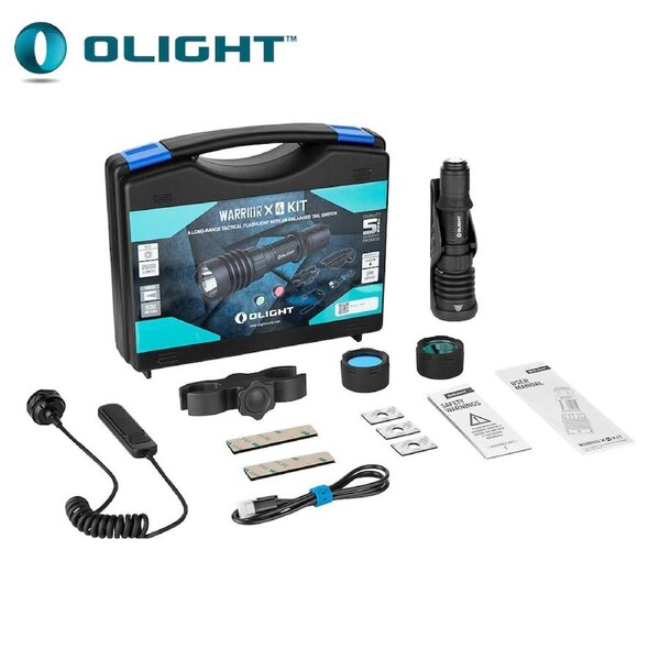 Olight Warrior X 4 Hunters Kit IPX8 Waterproof 2600 Lm (FOL-WX4-HK)