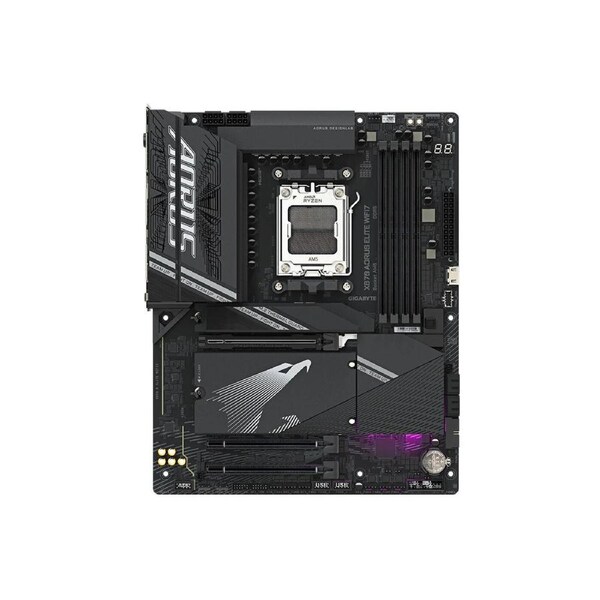 Gigabyte X870 AORUS ELITE WIFI7 AMD AM5 ATX Motherboard 4x DDR5~256GB,3x PCIe x16, 4x M.2, 4x SATA 6, 4x USB 3.2, 4x USB2.0, 2x USB-C,