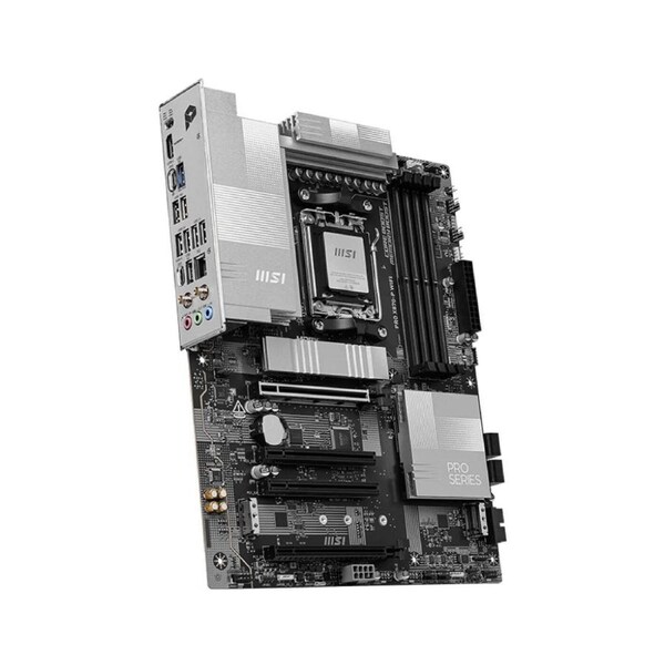 MSI PRO X870-P WIFI, AMD AM5 ATX Motherboard 4x DDR5~256GB, 4x PCIe x16, 3M.2, 4x USB 3.2,4x USB 2.0, 2x USB-C