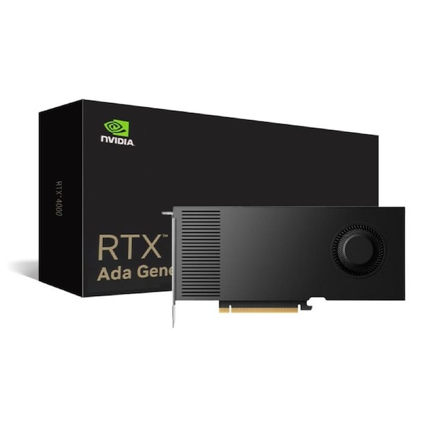 Leadtek nVidia Quadro RTX 4000 ADA Generation 20GB GDDR6 Memory with ECC 130W Blower Active Fan