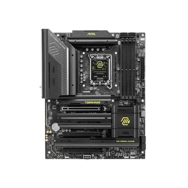 MSI MAG Z890 TOMAHAWK WIFI Motherboard, 4x DDR5 256GB, 3x PCI-E x 16, 4x M.2, 4x SATA 6G, 7x USB 3, 3x USB-C