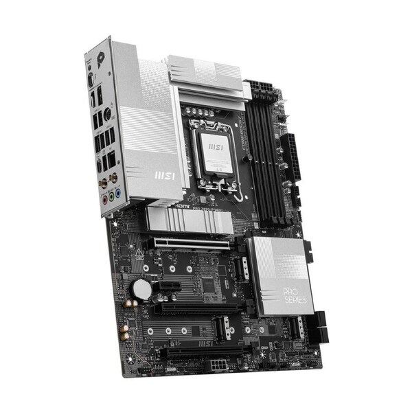 MSI PRO Z890-P WIFI INTEL Z890 Motherboard, 4x DDR5 256GB, 3x PCI-E x 16, 1x PCI-E x 1, 4x M.2, 4x SATA 6G, 3x USB 3, 1x USB-C, 4x USB 2