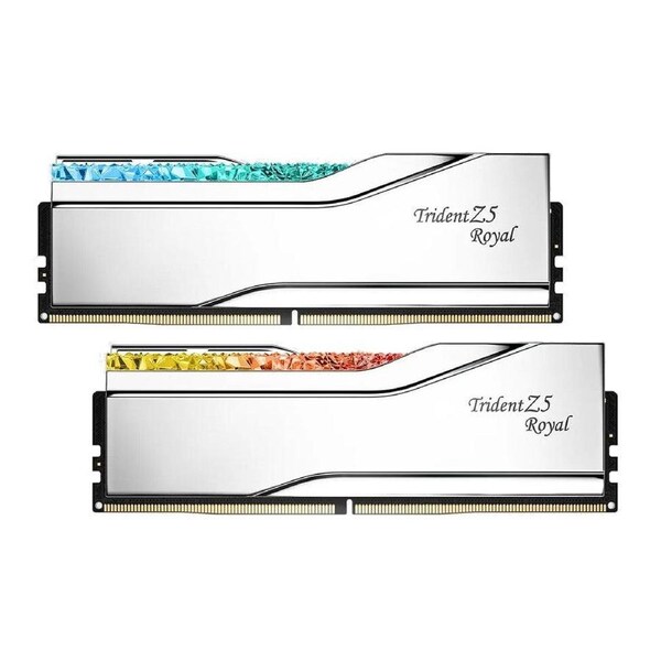 G.SKILL F5-8400J4052G24GX2-TR5S 48GB (2 x 24GB)/ XMP 3.0/ DDR5 8400 MT/s/ Timings 40-52-52-134/ Voltage 1.4V/ TZ5 ROYAL S. Intel XMP 3.0