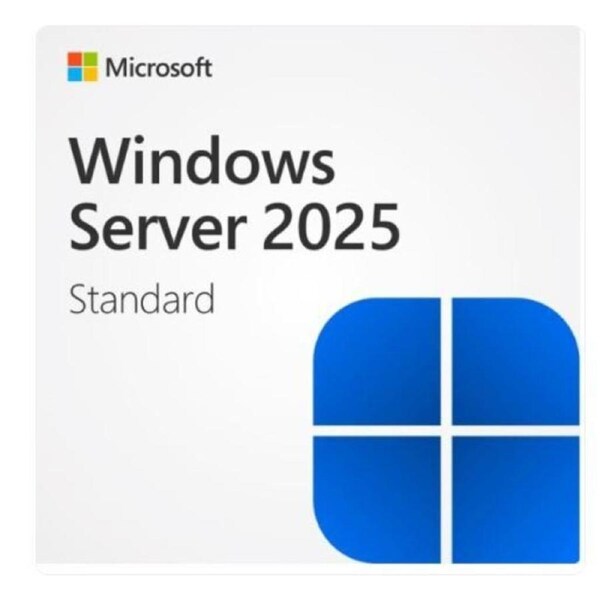 Microsoft Windows Server Standard 2025 English 1pkDSP OEI 4 Core NoMedia / Product Key in pack (POSOnly) Added License COA License in Pack