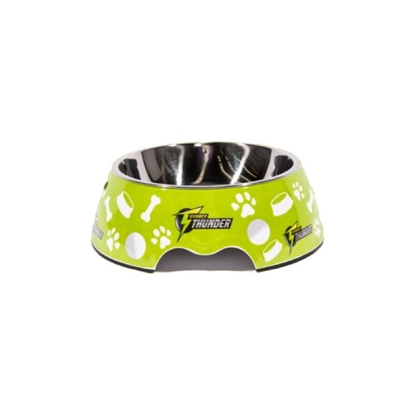 BBL Pet Bowl - Sydney Thunder - Food Water - Dog Cat