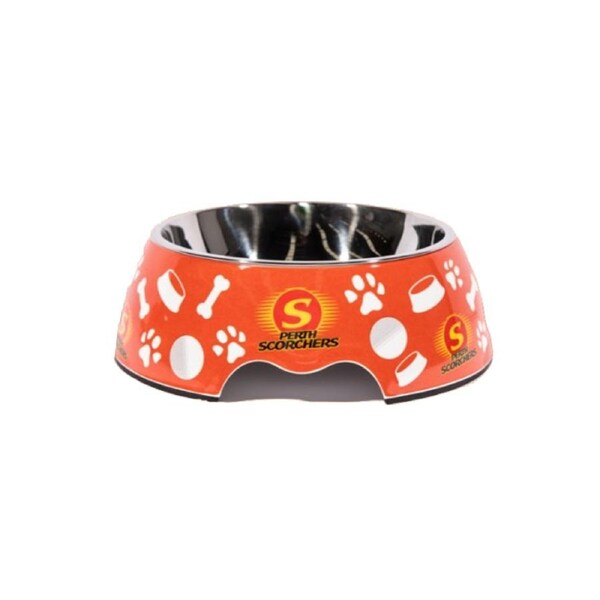 BBL Pet Bowl - Perth Scorchers - Food Water - Dog Cat
