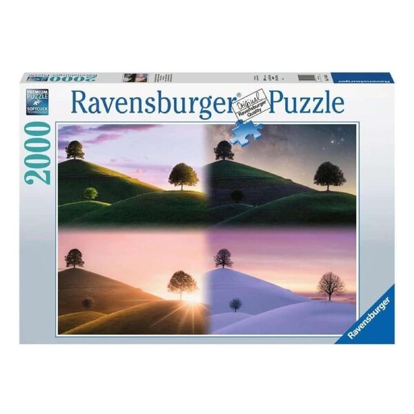 Ravensburger Atmospheric Trees and Mountains 2000 Piece Jigsaw Puzzle