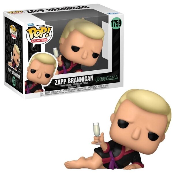 Futurama Zapp Brannigan Lounging Funko POP! Vinyl
