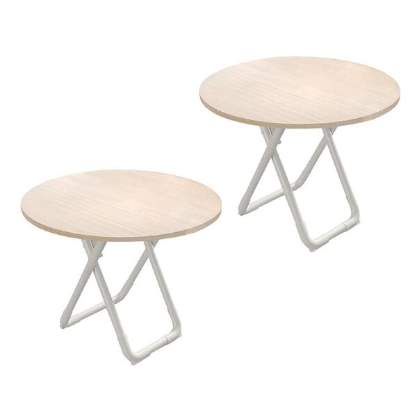 SOGA 2X 80cm Light Wood Color Table Versatile Use Modern Design for Home Decor