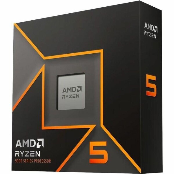 AMD Ryzen 5 9000 9600X Hexa-core (6 Core) 3.90 GHz Processor - Retail Pack - 32 MB L3 Cache - 6 MB L2 Cache - 480 KB L1 Cache -