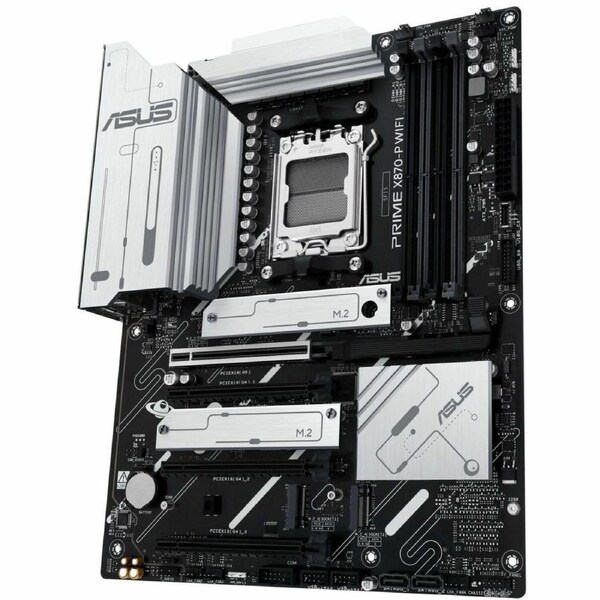 Asus Prime X870-P WIFI Gaming Desktop Motherboard - AMD X870 Chipset - Socket AM5 - ATX - Ryzen 7 Processor Supported - 192 GB DDR5 SDRAM Maximum RAM