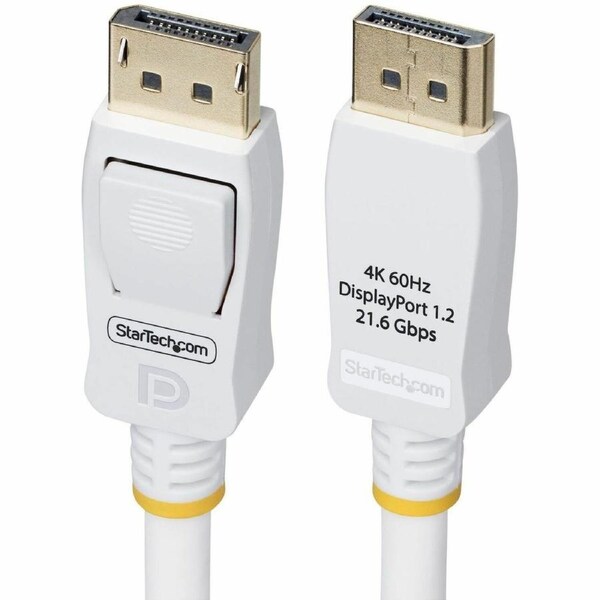 StarTech.com 3.05 m DisplayPort A/V Cable - 1 - Cable for Audio/Video Device, Monitor, Docking Station, Workstation - First End: