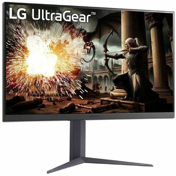 LG UltraGear 32GS75Q-B 32" Class WQHD Gaming LCD Monitor - 16:9 - 31.5" Viewable - In-plane Switching (IPS) Technology - 2560 x 1440 - 1.07 Billion -