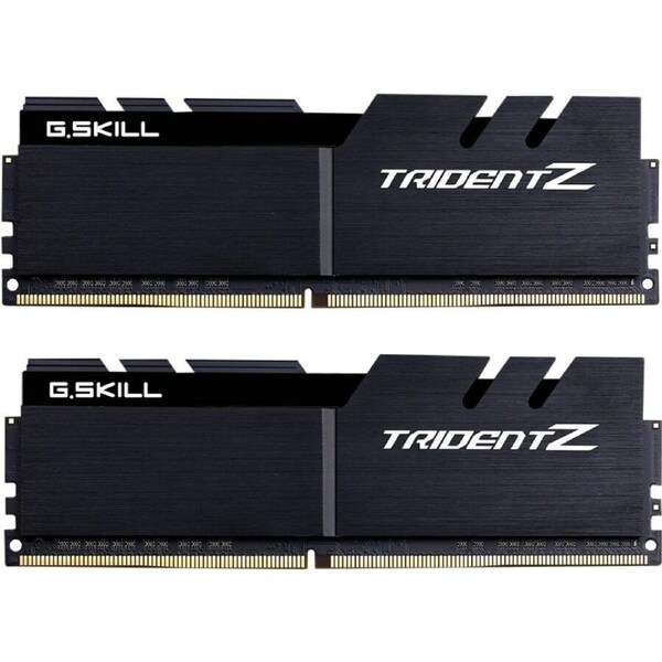 G.SKILL Trident Z RAM Module - 32 GB (2 x 16GB) - DDR4-3733/PC4-29800 DDR4 SDRAM - 3733 MHz - CL17 - 1.35 V - Non-ECC - Unbuffered - 288-pin - DIMM -