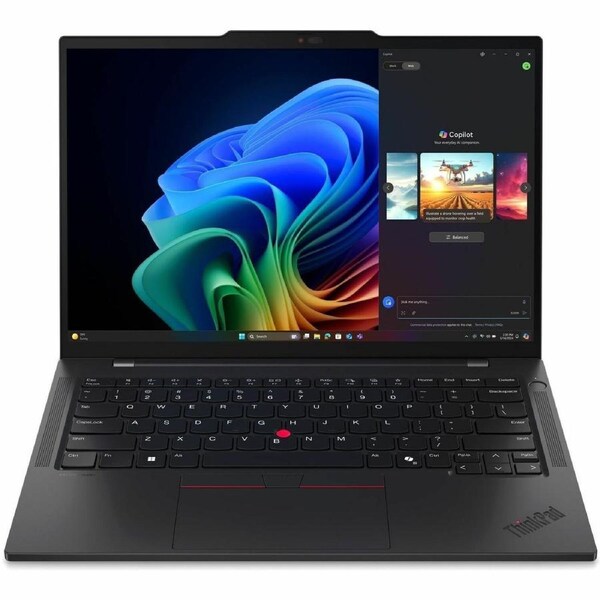 Lenovo ThinkPad T14s Gen 6 21N1001NAU 14" Touchscreen Copilot+ PC Notebook - WUXGA - Qualcomm Snapdragon X Elite X1E-78-100 - 32 GB - 512 GB SSD - -
