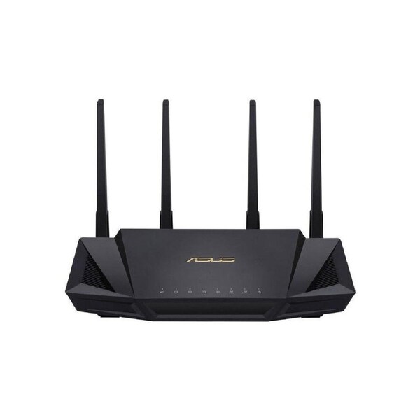 Asus RT-AX58U V2 Wi-Fi 6 IEEE 802.11 a/b/g/n/ac/ax Ethernet Wireless Router - Dual Band - 2.40 GHz ISM Band - 5 GHz UNII Band - 4 x Antenna(4 x - 372