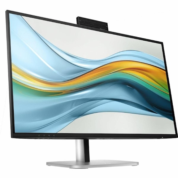 HP 527pm 27" Class Webcam WQHD LED Monitor - 16:9 - 27" Viewable - In-plane Switching (IPS) Technology - Edge WLED Backlight - 2