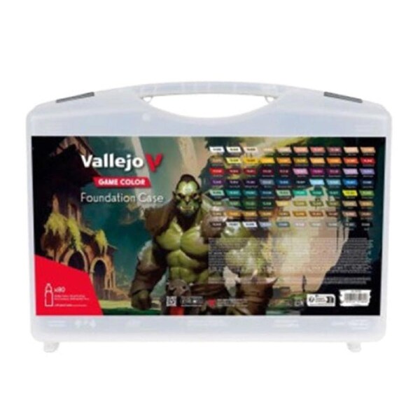 Vallejo Game Colour - Foundation Case 80 Colour Set