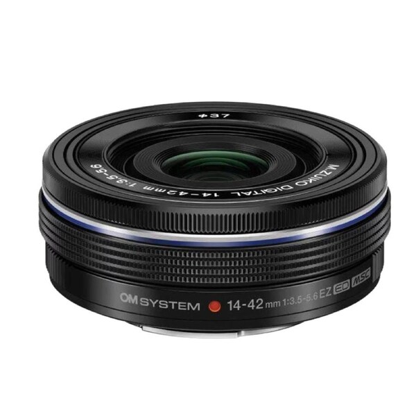 OM System 14-42mm EZ f/3.5-5.6 Pancake - Black