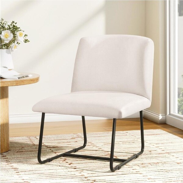 Artiss Armchair Lounge Accent Chair Linen Beige