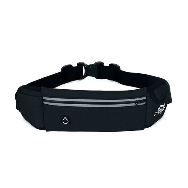 Exercise Running Belt Bag Pouch Black