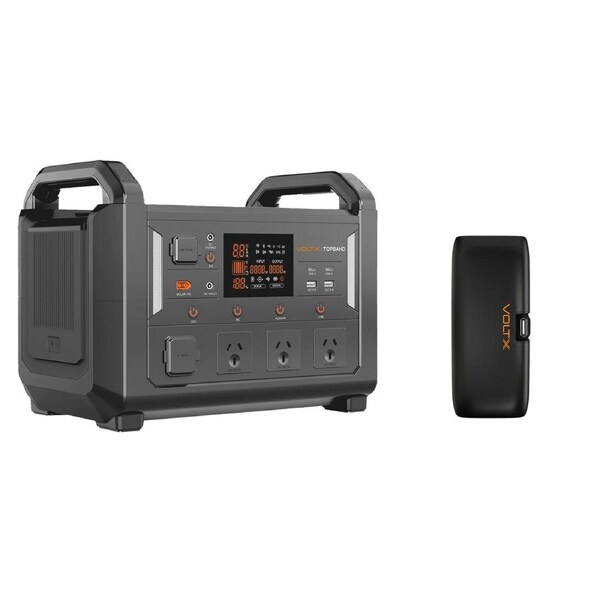 VoltX 1200W Power Station – 1152Wh LiFePO4 Battery with 9 Outputs & 2-Hour Rapid Charge