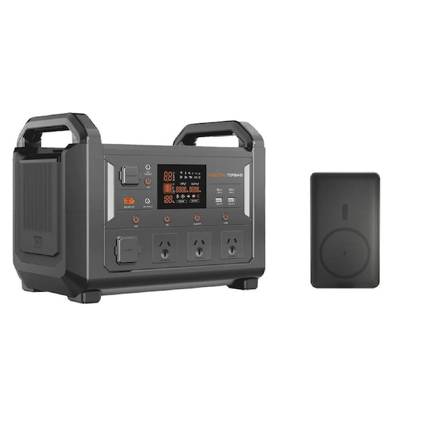 VoltX 1200W Power Station + 10000mAh Power Bank
