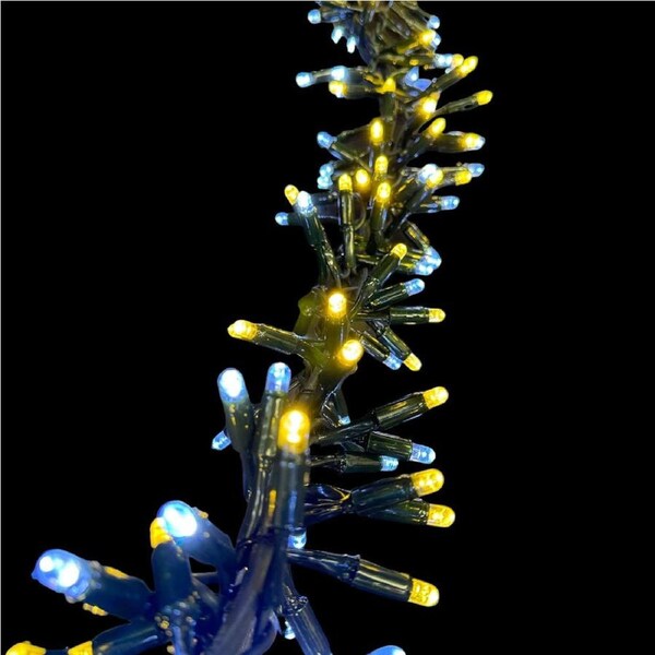 Cluster Lights WHITE + WARM WHITE 10m