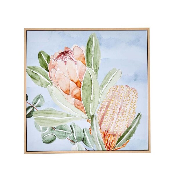 MyHouse Protea Wall Art 50x50cm