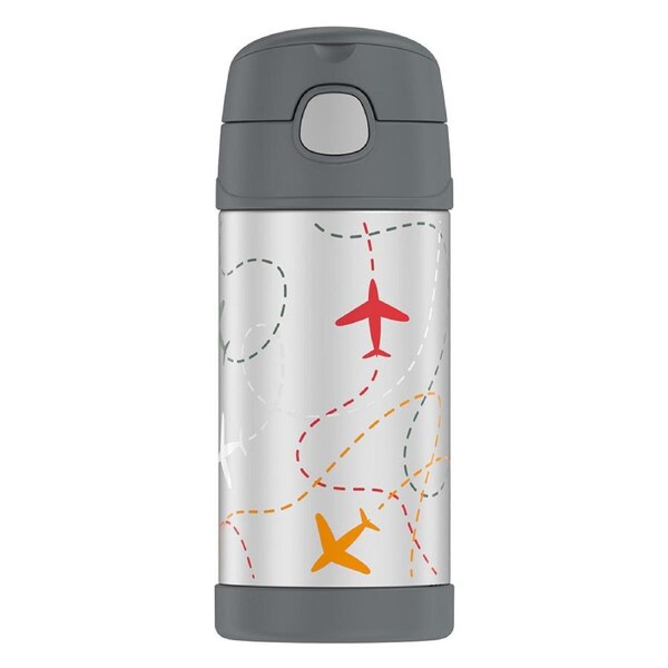 Thermos FUNtainer Vacuum Insulated Drink Bottle 355ml - Flight Path