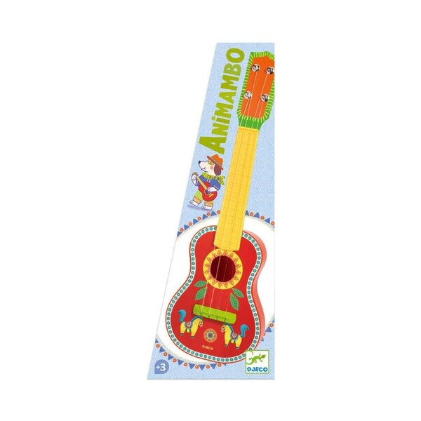 Djeco Animambo Ukulele Kids/Childrens Musical Instrument Fun Play Toy 3y+