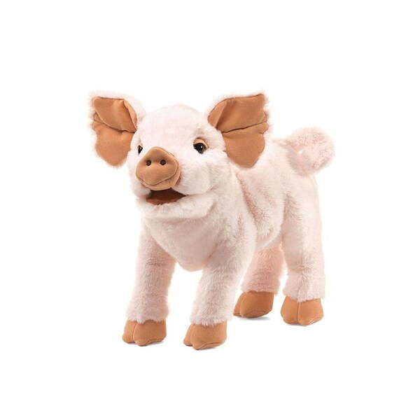 Folkmanis Piglet Hand Puppet 38x25cm Kids Toy Kids/Children Soft Toy Pink 3y+