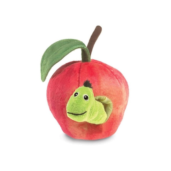 Folkmanis Worm in Apple Finger Puppet Kids/Children Activity Animal Play Toy 3y+