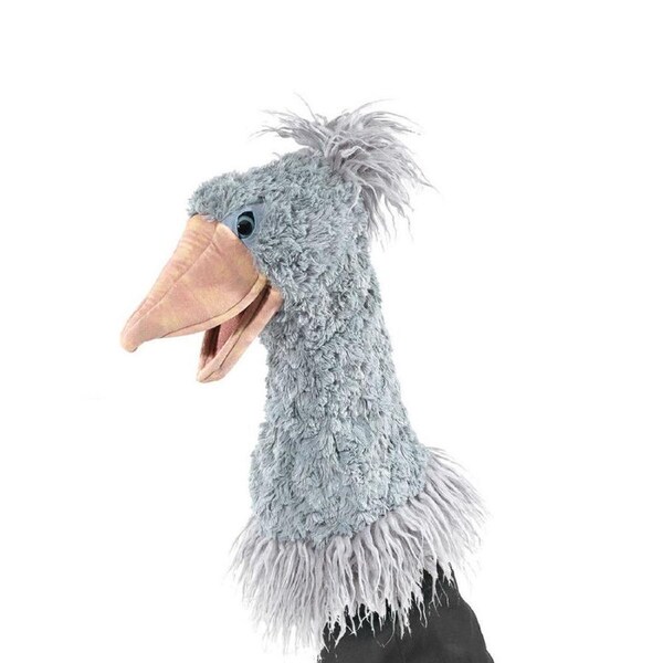 Folkmanis Shoebill Stage Hand Puppet 41cm Kids/Children Plush Toy Grey 0m+