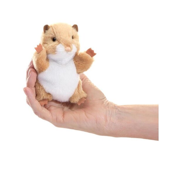 4pc Folkmanis Mini Hamster Finger Puppet Kids/Children Pretend Play Toy 3y+