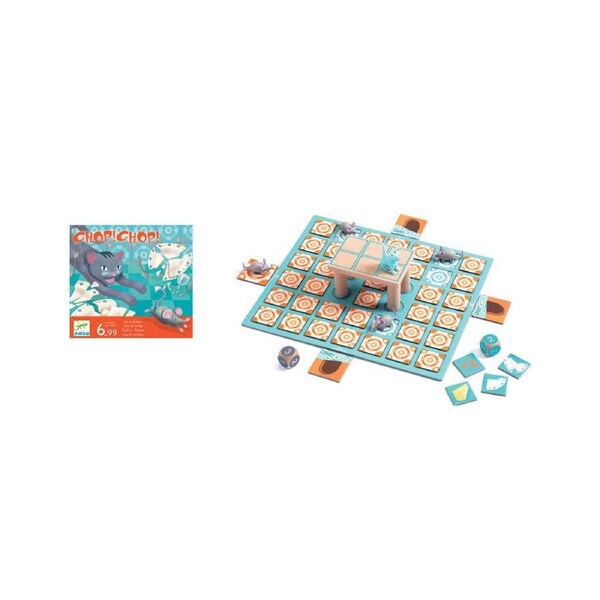 Djeco Chop Chop Kids/Children Board Game Imaginative Tabletop Fun Play 6y+