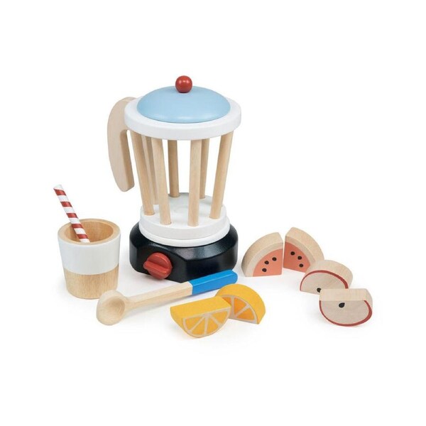 Mentari Smoothie Maker/Blender Set Kids/Children Pretend Play Wooden Toy 3y+