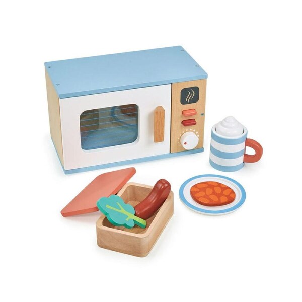 Mentari Microwave Kitchen Set Kids/Children Pretend Play Wooden Toy 3y+