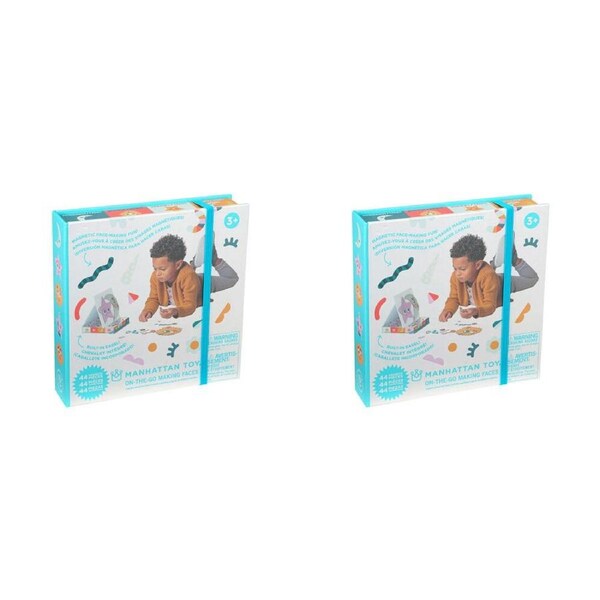 88pc Manhattan Outer Space Face Magnetic Shapes Puzzle Kids/Children Toy 3y+