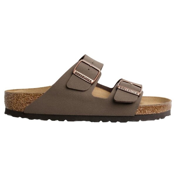 Birkenstock Unisex Arizona Birkibuc Regular Fit Sandals Mocca EU42